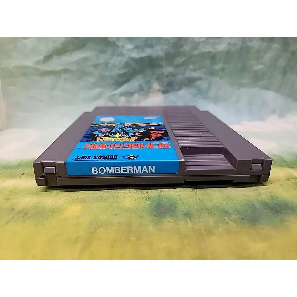 Bomberman (Nintendo NES, 1988) Cartridge with Manual & dust cover.